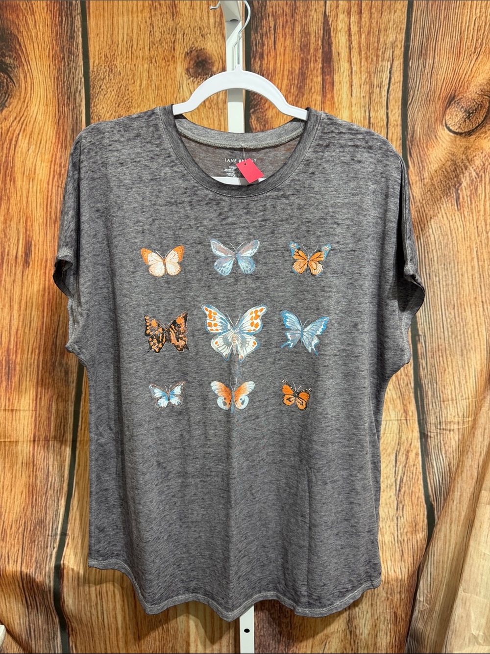 Lane Bryant Butterfly Tee Size 14/16